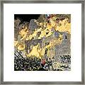 Battle Of Fort Alamo On March 6, 1836 During The Revolution Of Texas Against The Republic Of Mexico Framed Print
