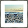 Beach Boardroom Framed Print