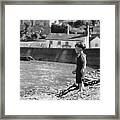 Beach Boy Framed Print