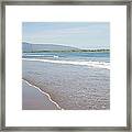 Beach Outside Of Sligo, Ireland Framed Print