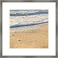 Beach Shorline Framed Print
