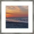 Beach Sunrise Framed Print