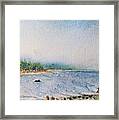 Beachcombers Framed Print