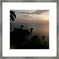 Beautiful Sunset In Thailand Framed Print