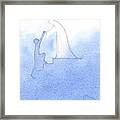 Begging Help For A Departed Soul, I Saw Our Blessed Lady Hold Out Her Hands Framed Print