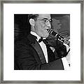 Benny Goodman Performs Framed Print