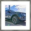 Bentley Bentayga Framed Print
