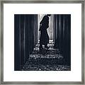 Between Concrete Trees (night) Framed Print