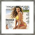Beyonce Swimsuit 2007 Sports Illustrated Cover Framed Print