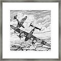 Bf-110c Zerstorer Framed Print