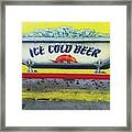 Big, Beer, Armadillo Framed Print