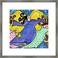 Big Diva Dancing Angels Framed Print