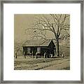 Billy The Kid, Playing Croquet In New Mexico Framed Print