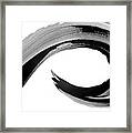 Black And White Wave Art - Black Beauty 19 - Sharon Cummings Framed Print