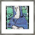 Black Ivory Mona Lisa 37 Framed Print