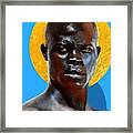 Black Man Framed Print