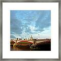 Blackfriars Bridge, The Thames, London Framed Print