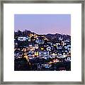 Blankenese District On The Elbe River Framed Print