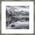 Blea Tarn, Lake District - Monochrome Framed Print