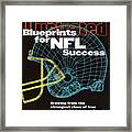 Blueprints For Nfl Success Sports Illustrated Cover Framed Print