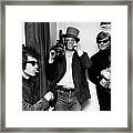 Bob Dylan & D.a. Pennebaker From Dont Framed Print