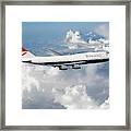 Boeing 747-436 G-civb Framed Print