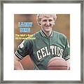 Boston Celtics Larry Bird, 1981 Nba Preview Sports Illustrated Cover Framed Print