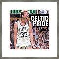 Boston Celtics Larry Bird, 1987 Nba Eastern Conference Sports Illustrated Cover Framed Print