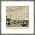 Boston, From The Ship House Framed Print