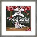 Boston Red Sox Mark Bellhorn, 2004 World Series Sports Illustrated Cover Framed Print