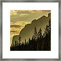 Bow Valley View Framed Print