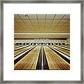 Bowling Alley Framed Print