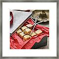 Box Of Toffee Candies Framed Print