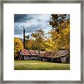 Boxley Valley Sawmill Framed Print