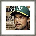 Brad Pitt Sports Illustrated Cover Framed Print