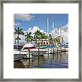 Bradenton Florida Waterfront 4 Framed Print