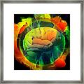 Brain Storm Framed Print