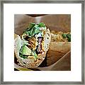 Breakfast Banhmi Framed Print