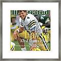 Brett Favre, No. 4 Comes Home Special Commemorative Issue Sports Illustrated Cover Framed Print
