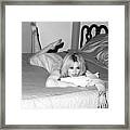 Brigitte Bardot Takes Respite On Her Framed Print