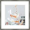 Broken Cup Framed Print