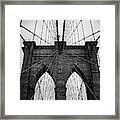 Brooklyn Bridge Wall Art Framed Print