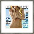 Brooklyn Decker Swimsuit 2010 Sports Illustrated Cover Framed Print