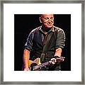 Bruce Springsteen And The E Street Band Framed Print
