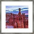 Bryce Canyon Np - Helluva Place To Lose A Cow Framed Print