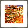 Buddha Tooth Relic Temple Framed Print