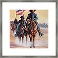 Buffalo Soldiers Framed Print