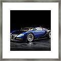 Bugatti Veyron Framed Print