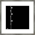 Buttons - A Tribute - Black Framed Print