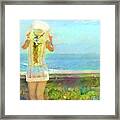 By The Sea Framed Print